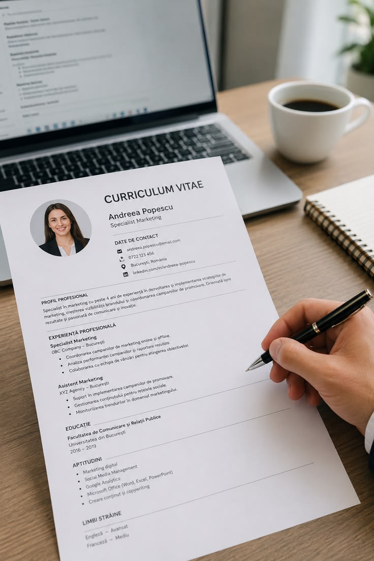 Ejemplo de CV profesional armado por KYNEXA